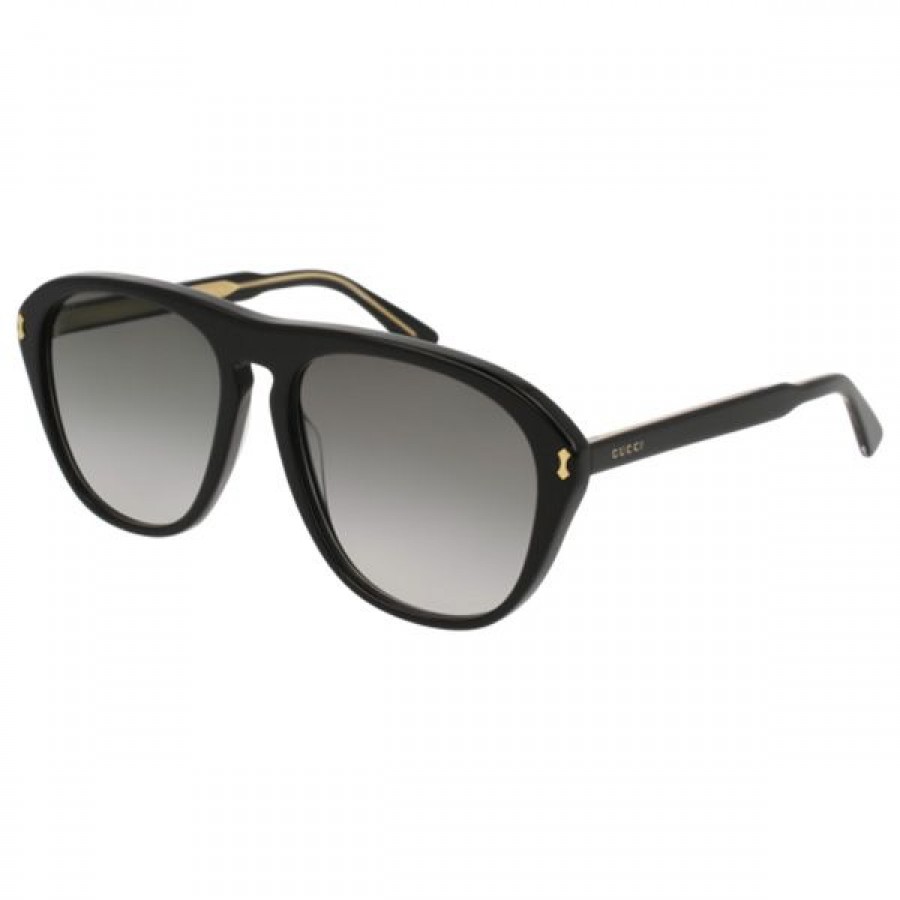 Sunglasses - Gucci GG0128S/007/56 Aντρικά Γυαλιά Ηλίου